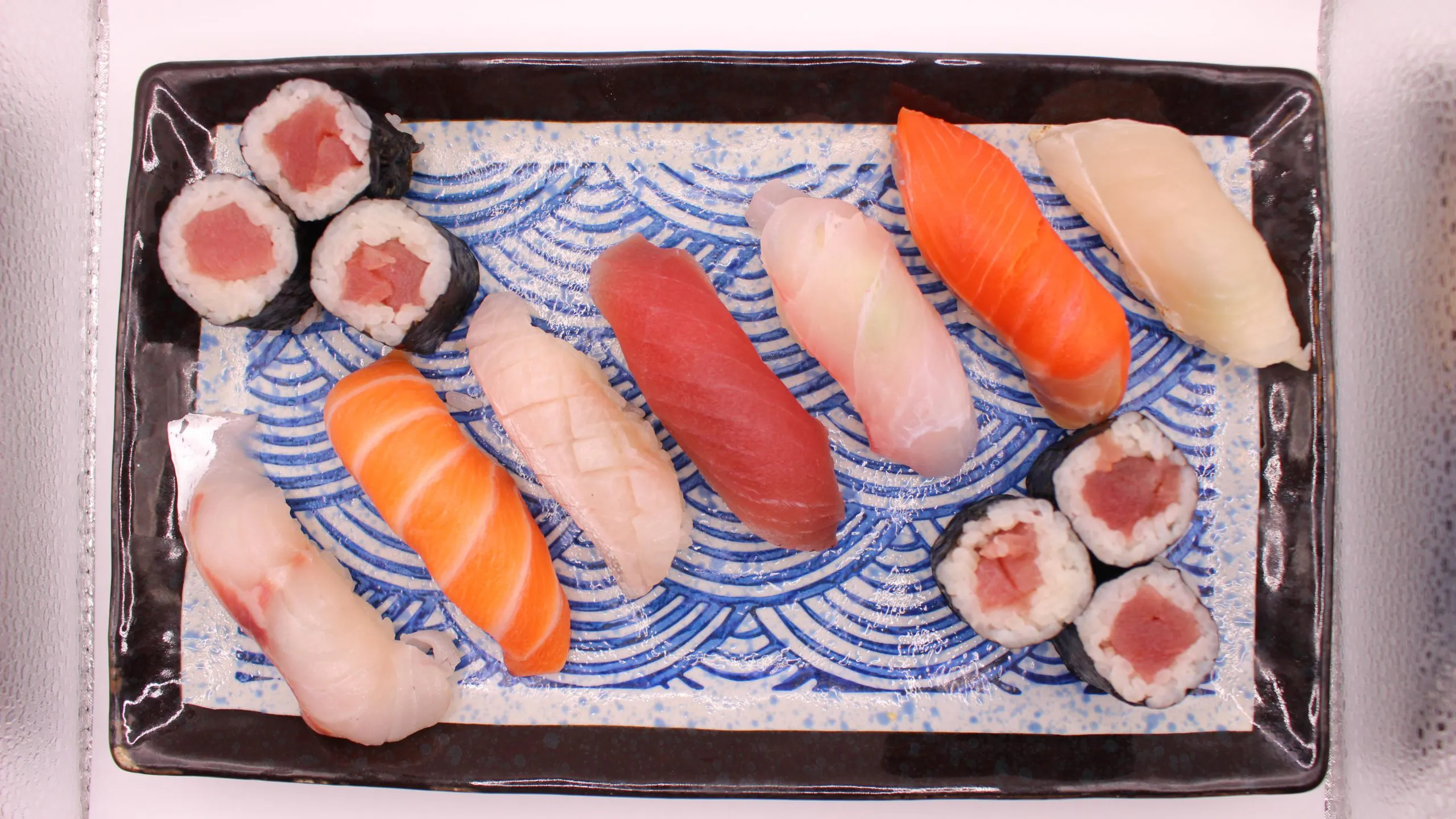 This is sushi-reguler at Kokoro Sushi, a Japanese restaurant in CA